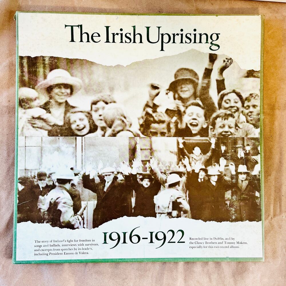 Irish Uprising 1916-1922 2 LP Box Set Clancy Brothers Tommy Makem CBS Booklet